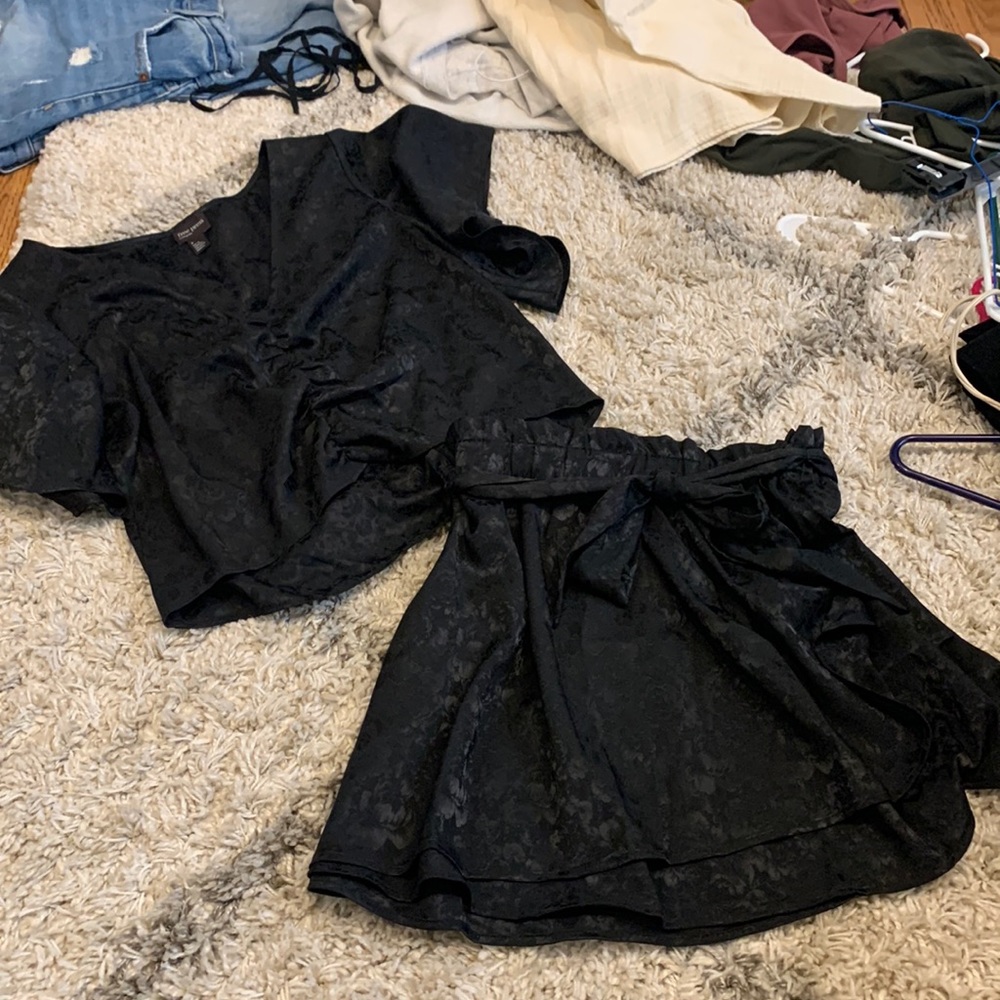 Free Press set purchased from Nordstrom, black
